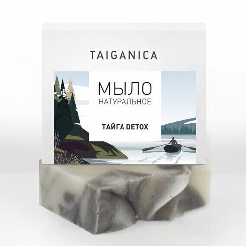 Мыло натуральное Taiganica Тайга Detox 90 гр 390₽