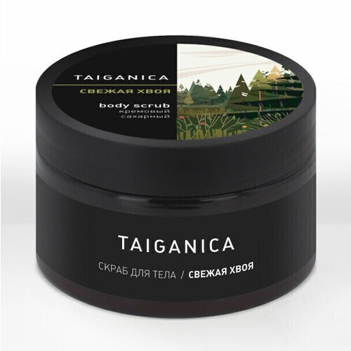 Скраб для тела Taiganica Свежая хвоя 250 мл 590₽