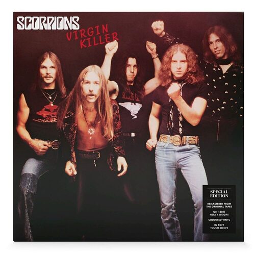 Виниловая пластинка Scorpions – Virgin Killer (Blue) LP scorpions scorpions crazy world