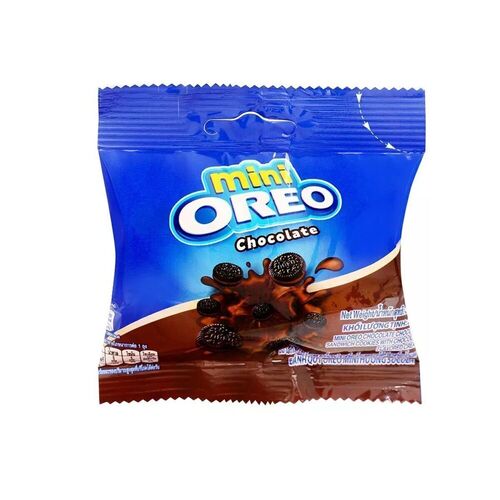 Печенье Oreo Mini Chocolate, 20,4 г печенье сэндвич mini oreo 115 г