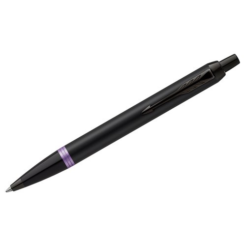 Ручка шариковая Parker IM Professionals Amethyst Purple BT, синяя, 1,0 мм, подарочная упаковка шариковая ручка автоматическая parker im core k321 black gt синий m 1931666