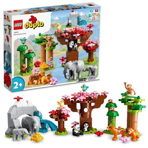 Конструктор LEGO Duplo 10974 Дикие животные Азии конструктор lego duplo дикие животные африки 10971
