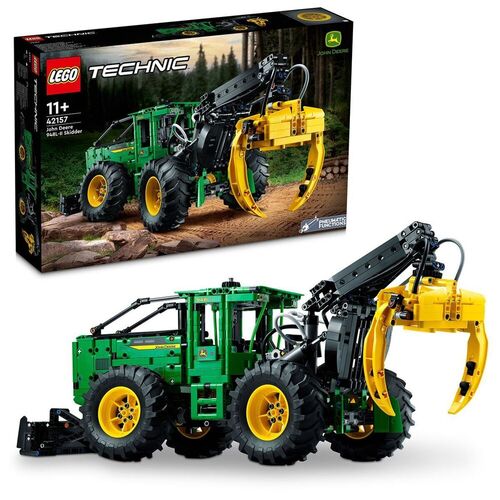 Конструктор LEGO Technic 42157 Трелевочный трактор John Deere 948L-II конструктор lego technic 42168 john deere 9700 комбайн 559 дет