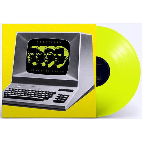kraftwerk computer world coloured neon yellow vinyl lp щетка для lp brush it набор Виниловая пластинка Kraftwerk – Computer World (Yellow) LP