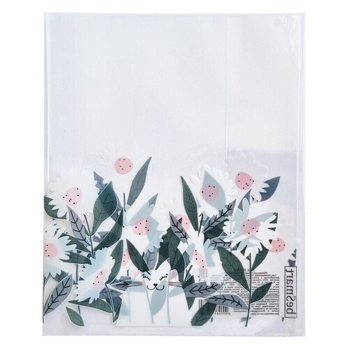 Обложка Be Smart Mur-Mur для тетради 35 х 21 см полипропилен 100 мкм ромашки 30₽