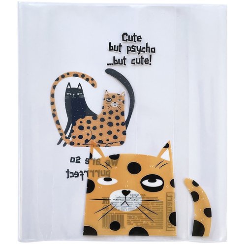 Обложки Be Smart Silly для тетради 35 х 21 см полипропилен 100 мкм 5 штук 100₽