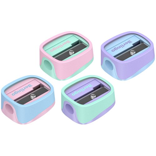 Точилка Berlingo Haze пластиковая 1 отверстие в ассортименте 80₽