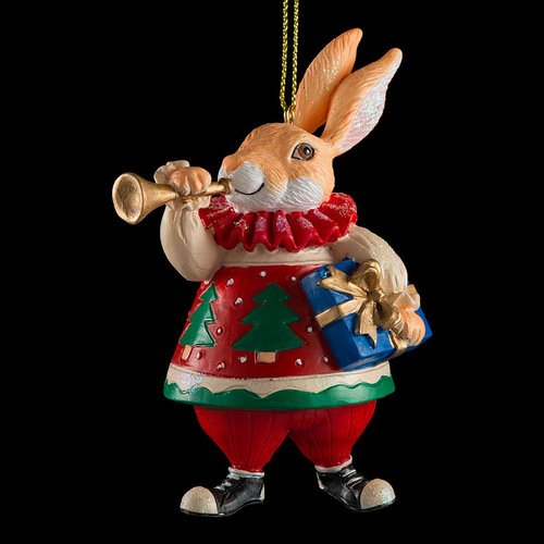 Подвесное украшение ErichKrause Decor Сказочный Кролик, 10 см червонный валет
