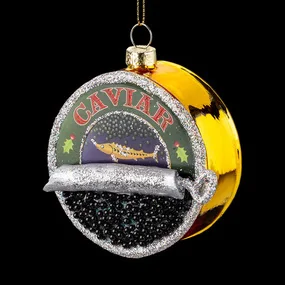 Подвесное украшение ErichKrause Decor Черная икра, 8,5 см, стекло