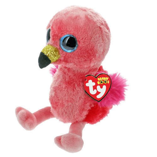 цена Мягкая игрушка TY Beanie Boo's Фламинго Гильда, 15 см