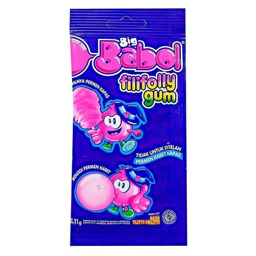 Жевательная резинка Big Babol Вата Filifolly Tutti-Frutti 11 гр 104₽