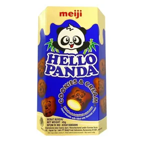 Печенье Meiji Hello Panda Cookies and Cream, 45 г