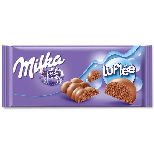 Шоколад Milka Luflee Alpine Milk, 100 гр шоколад milka extra cocoa 100 гр