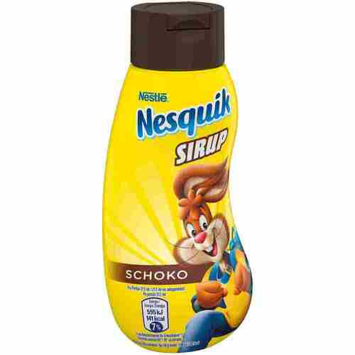 Шоколадный сироп Несквик, 300 мл какао nesquik 135г витамины