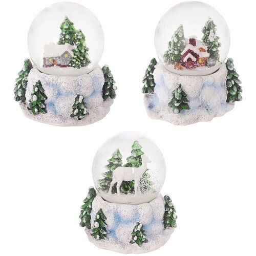 Снежный шар Remeco ДомикОлень 65 см 10 х 7 х 10 см 3 вида в ассортименте 395₽