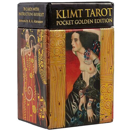 Таро Климта Мини позолоченное salvador dali tarot gold edition таро сальвадора дали золотое издание 78 карт книга