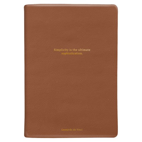 Ежедневник Infolio Leonardo недатированный, 14 х 20 см, 320 страниц, интегральный переплет, карамельный imitation leather 320 г м2 1 370x25 м 76 2 мм гладкая текстура td611