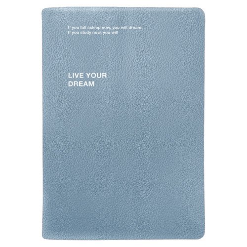 Ежедневник Infolio Dream недатированный, 14 х 20 см, 192 страницы, интегральный переплет, голубой