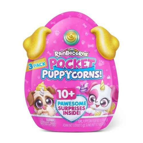 Игрушка-сюрприз Rainbocorns Puppycorn Surprise, S1 (большой) игрушка rainbocorns rainbocorns itzy glitzy surprise s1 в яйце в непрозрачной упаковке сюрприз 9208 s001