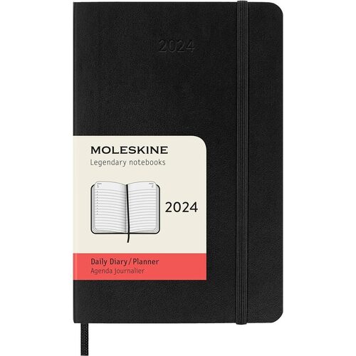 Ежедневник Moleskine CLASSIC SOFT Pocket, 9 x 14 см, 400 страниц датированный, мягкая обложка черный набор friends ежедневник закладка