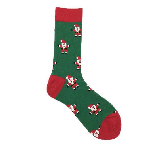 Носки Krumpy Socks New year Пиксельный Санта р40-45 320₽
