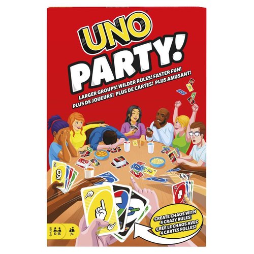 Настольная игра Mattel UNO Party настольная игра mattel uno party