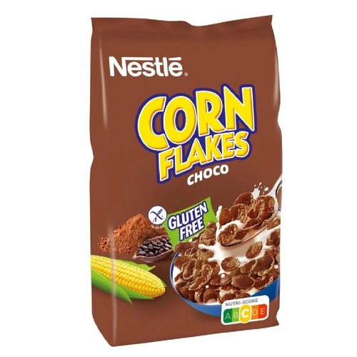 Готовый завтрак Nestle Корн Флейкес Чоко, 250 г готовый завтрак nestle corn flakes 250 г