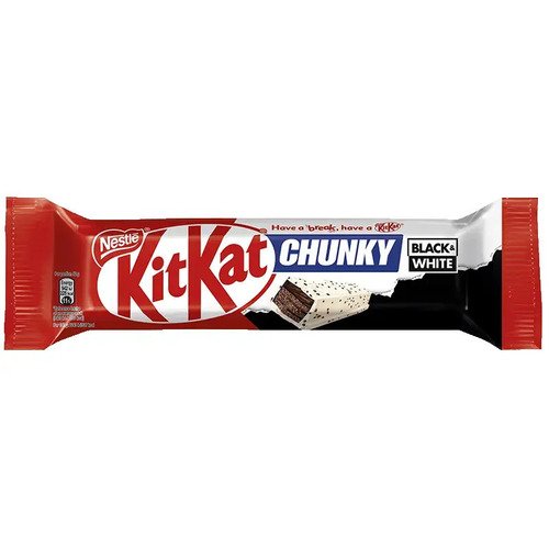Батончик Kit Kat Чанки Black & White, 42 г батончик шоколадный kit kat 41 5 г