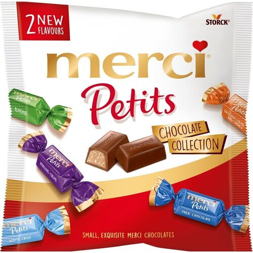 Конфеты Storck Merci Petits, 125 г набор конфет merci молочный шоколад 250 г