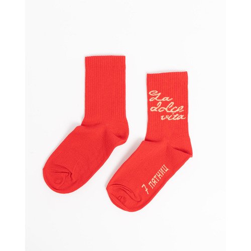 Носки 7 пятниц La dolce vita красные р-р 41-45 490₽