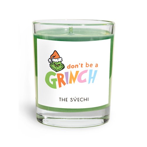 Свеча ароматическая The Svechi Hype Don apost be a Grinch топленая карамель хлопковый фитиль 200 мл 1690₽