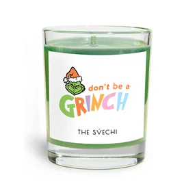 Свеча ароматическая The Svechi Hype Don't be a Grinch, топленая карамель, хлопковый фитиль, 200 мл