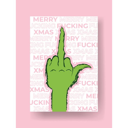 Открытка The Svechi Merry Fcking Xmas 200₽