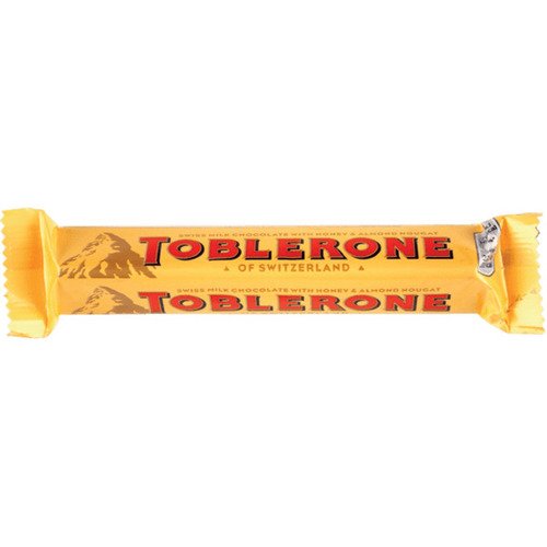 шоколад белый toblerone с медово миндальной нугой 100 г Шоколад молочный Toblerone, 35 гр