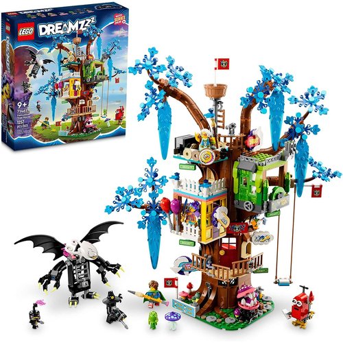 Конструктор LEGO DREAMZzz 71461 Фантастический дом на дереве lego dreamzzz игрушка на воздушном шаре нарвал иззи sea creatures