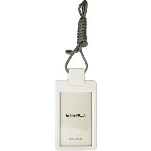 Бейдж Nusign Deli NS126WHITE, 10,8 х 6,7 см, вертикальный, белый шнур