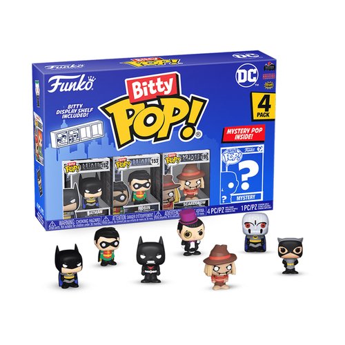 Набор Funko Bitty POP! DC Comics. Batman 4PK набор funko bitty pop dc comics batman 4pk