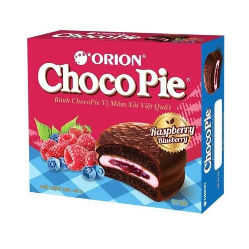 Печенье Orion Малина и Голубика, 360гр пирожные бисквитные алёнка с шоколадным кремом 200 г