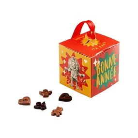 Новогодний набор шоколадных фигурок Счастье, 50 г