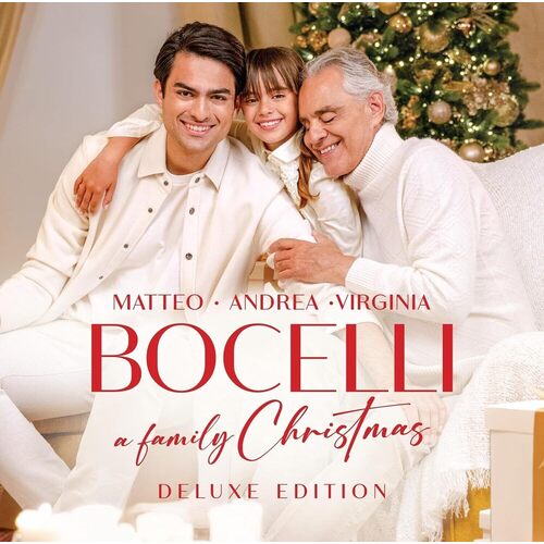 виниловая пластинка andrea bocelli my christmas 2lp Виниловая пластинка Bocelli - A Family Christmas (Deluxe Edition) 2LP
