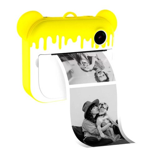 Фотоаппарат моментальной печати Lumicam DK04 Printy Yellow Paint
