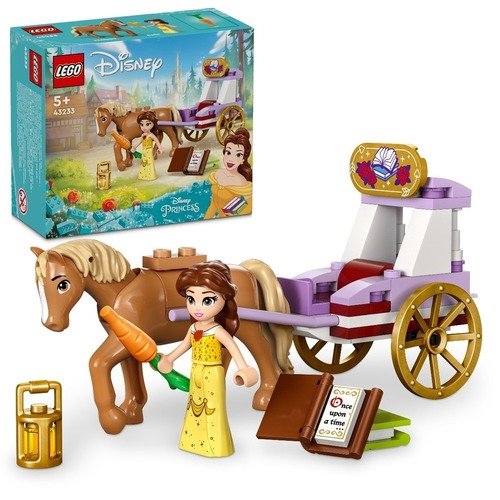 цена Конструктор LEGO Disney Princess 43233 Сказочная карета Белль