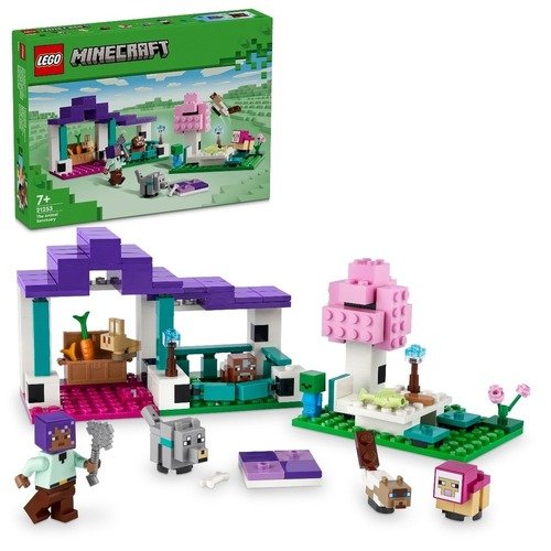 Конструктор LEGO Minecraft 21253 Приют для животных курятник lego® minecraft 21140