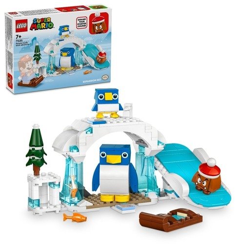 Конструктор LEGO Super Mario 71430 Снежное приключение семейства пингвинов конструктор lego super mario 71429 наббит в магазине тоада