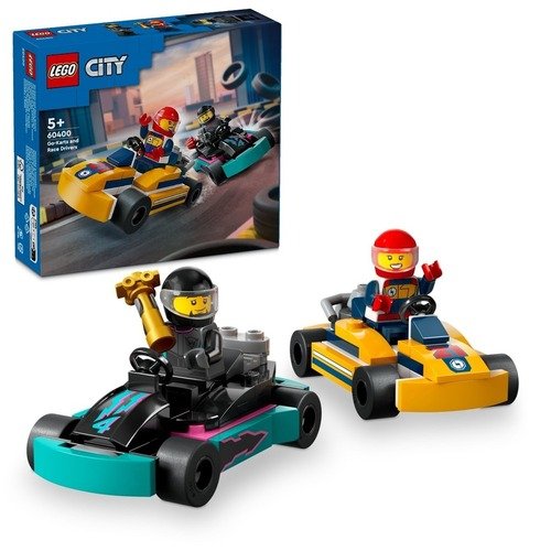 цена Конструктор LEGO City 60400 Картинг и гонщики