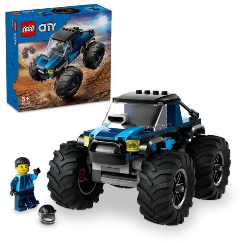 цена Конструктор LEGO City 60402 Синий монстр-трак