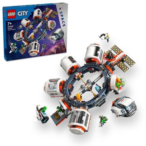 Конструктор LEGO City 60433 Модульная космическая станция lego city космический мех набор с игрушками роботами для детей от 6 лет и старше