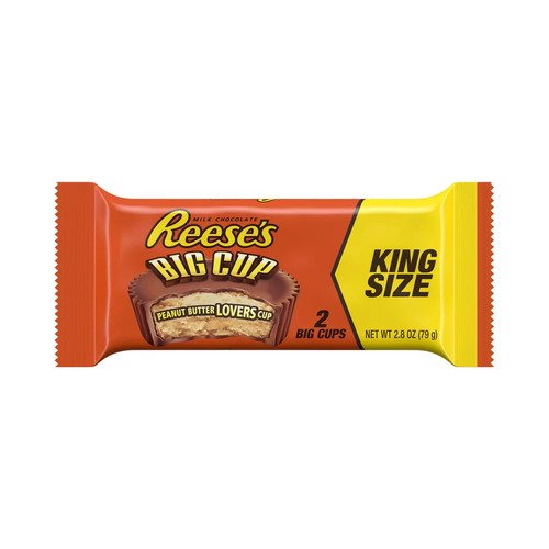 Печенье Reese's King Size арахисовый крем, покрытый шоколадом, 79 гр peanut butter