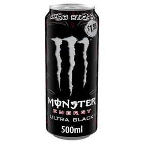 Энергетический напиток Monster Energy Ultra Black, 500 мл