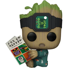 Фигурка Funko POP: I am Groot - Groot  with book